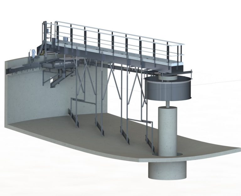 Clarificateur raclé