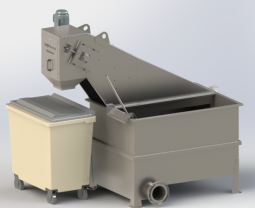 BioScreen DRC-C, Dégrilleur à Raclage Continu pour matière de Curage