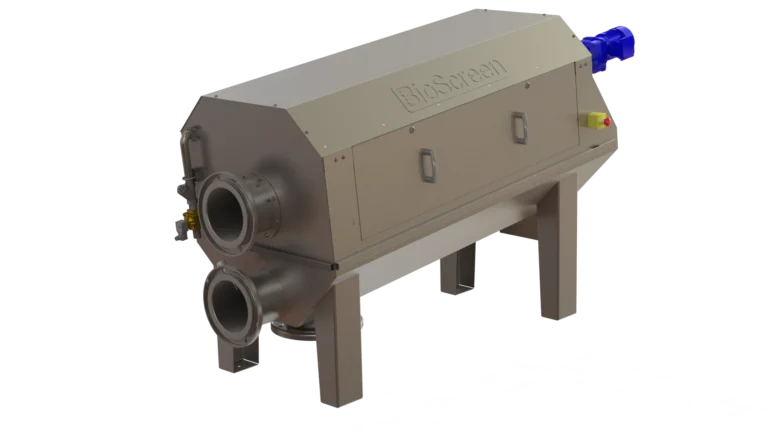 Rendu produit du tamis rotatif interne BioScreen TRI 600-1500 Biotrade