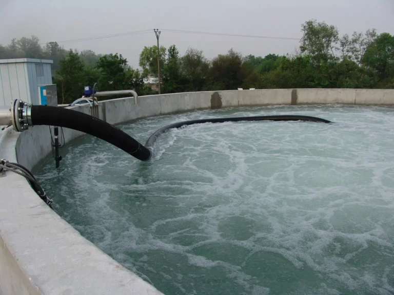 Accessoires de turbine OXYFLOW pour l'oxygénation et le mélange des eaux usées.