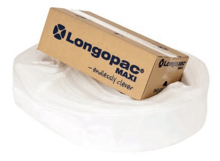 Sac Longopac BIOTRADE pour la récupération des refus de dégrillage.
