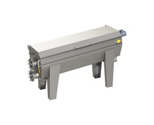 Tamis rotatif à alimentation interne