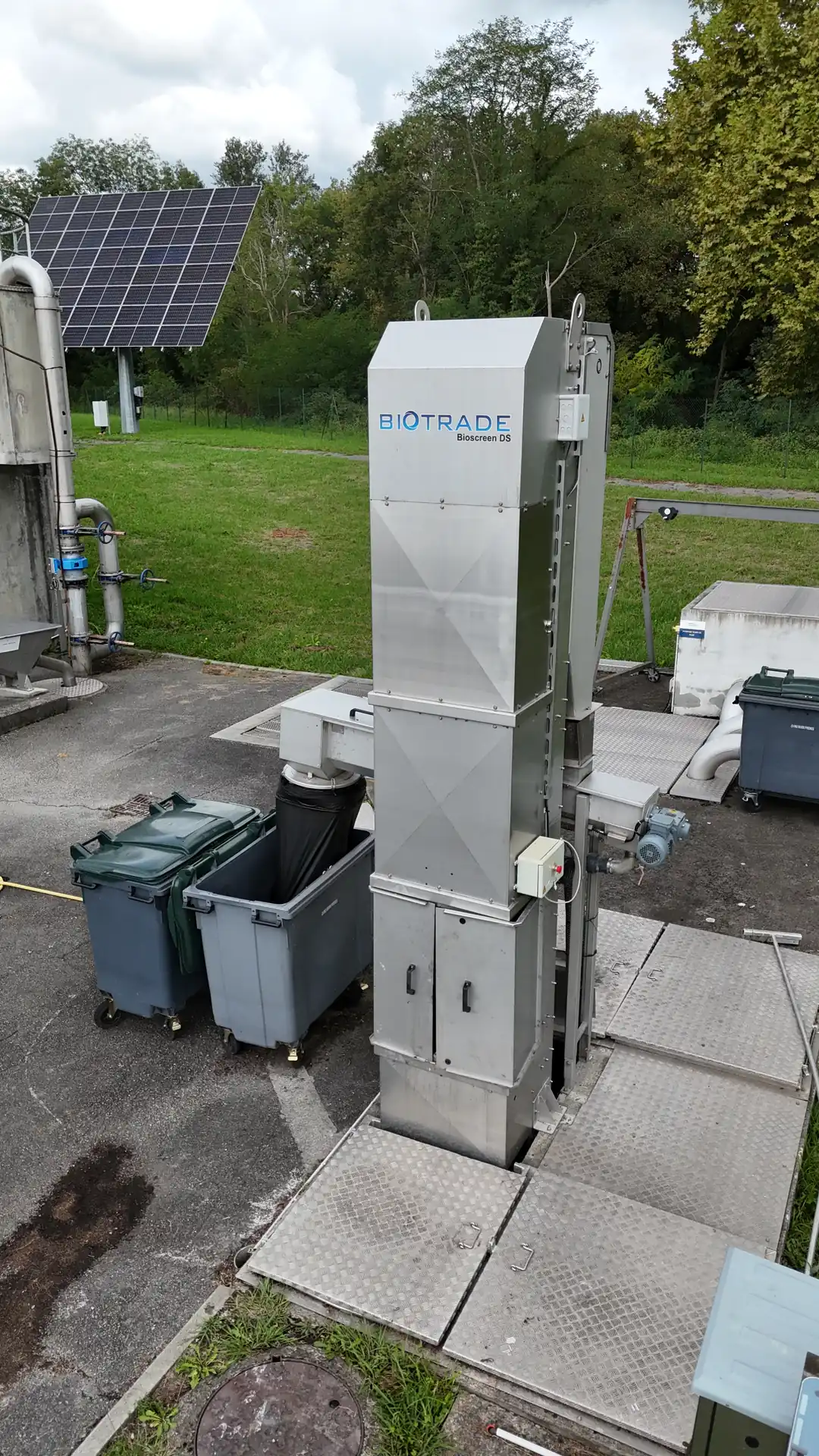 Dégrilleur vertical Aval – BioScreen DS