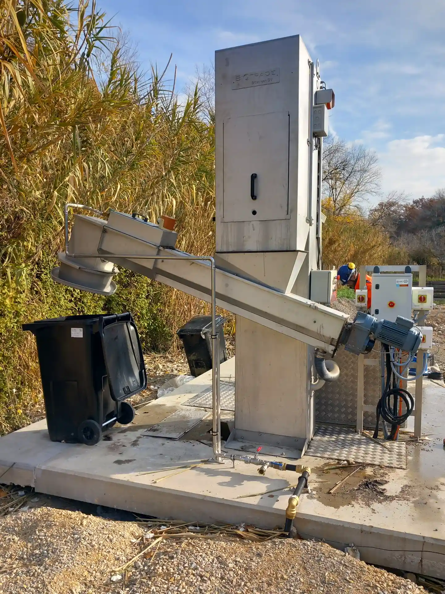 Dégrilleur vertical Amont – BioScreen BV